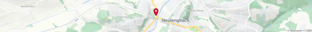 Kartendarstellung des Standorts für Apotheke zum Wienerwald in 3040 Neulengbach